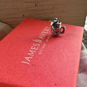 James Avery Silver Sweet Tea Charm